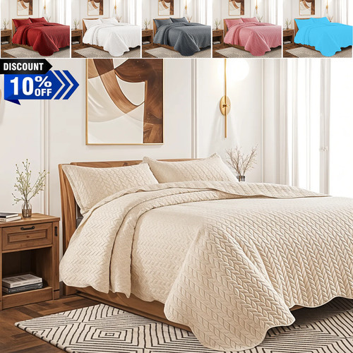 Piece quilted embossed - piece,