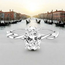 Diamond Platinum Ring Lab
