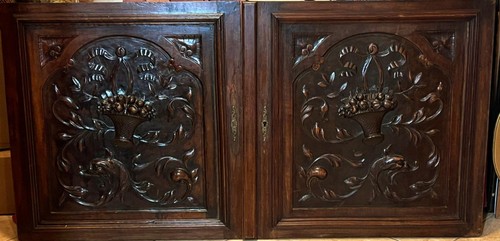 Antique old carved french - 2,