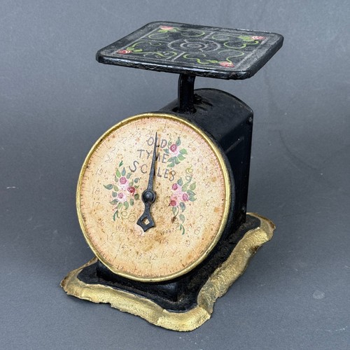 Vtg old tyme scales - vtg, hand