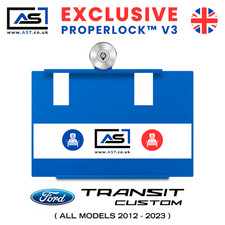 Ford TRANSIT CUSTOM AS7 Pedal Lock Guard Security Anti-Theft Van 2012-2023
