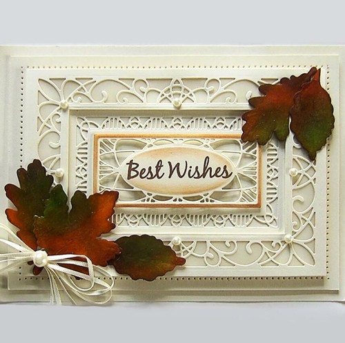 Rectangle die cuts card making - rectangle,