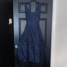Phase Eight Navy Check Pin