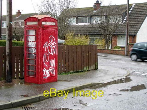 Photo 6x4 old telephone box - 6x4,