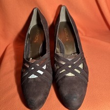 Markon Dark Brown Suede