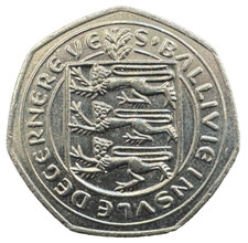 Guernsey 50p Coin 1979-1984