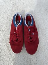 dvs red vapor skate shoes