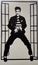Elvis Jailhouse Rock Sticker /