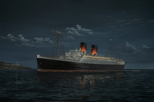 Rms mauretania cunard ocean - cunard,