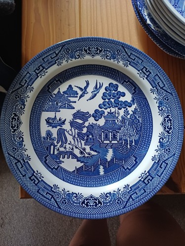 Spode blue and white - , plate