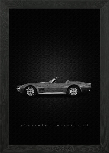 Chevrolet corvette framed - chevrolet,