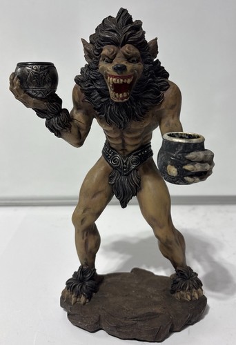 Gothic werewolf figurine - gothic,