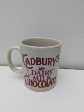 CADBURYS DAIRY MILK CHOCOLATE MUG RETRO VINTAGE CERAMIC STAFFORDSHIRE POTTERY