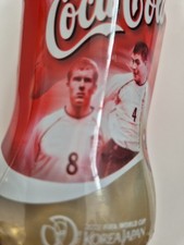 Limited Ed. BECKHAM Coca Cola bottle #01 England 2002 FIFA World Cup KoreaJapan