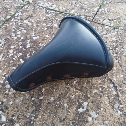 Vintage leather bicycle - leather, seat