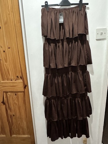 Bnwt plt label brown slinky - label,