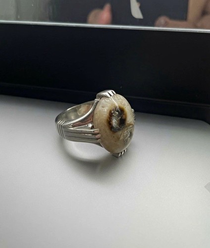 Men silver tone signet - men’s,