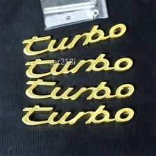 New turbo Golden Chrome Metal