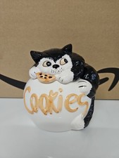 Vintage Black And White Cat