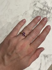 18ct Yellow Gold Amethyst