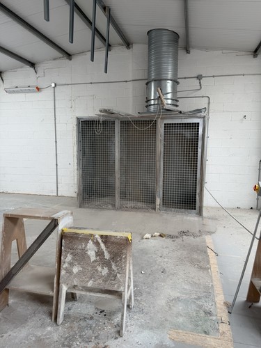 Spray booth
