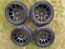 5x 114.3 XXR 527 Wheels 17 X 9.75j Et25 With Tyres