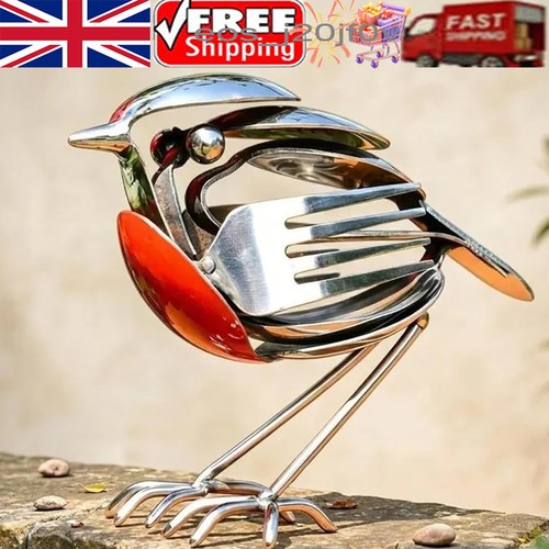 Robin scrap metal art - robin,
