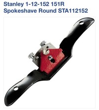 Stanley STA112152 151R Spokeshave Round 1-12-152