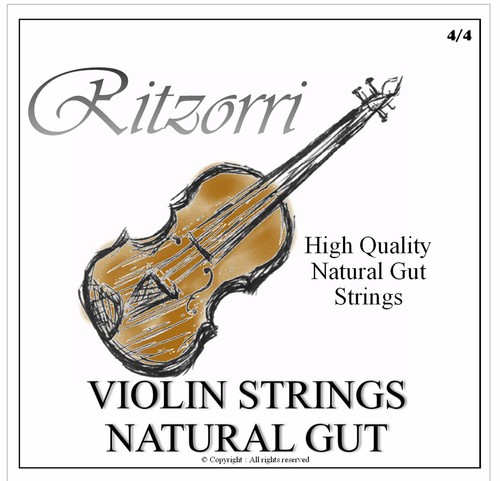 Ritzorri natural gut violin - ritzorri,