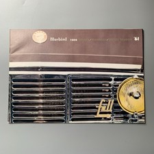 Datsun Bluebird 1200 1961 JDM Sales Brochure – Deluxe, Standard, Wagon