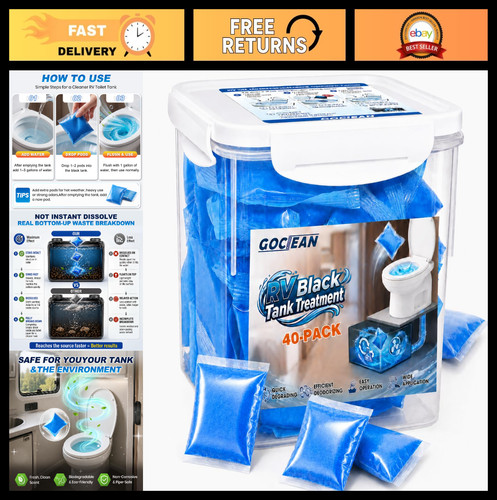 Septic safe toilet pods - rv,