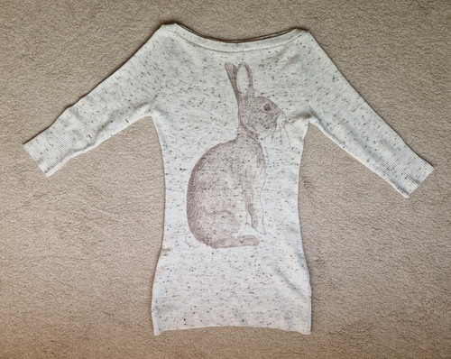 Jane norman stone bunny - stone, top