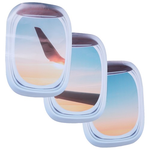 Pcs airplane window wall - 3,