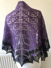 Hand knitted Silk/Alpaca