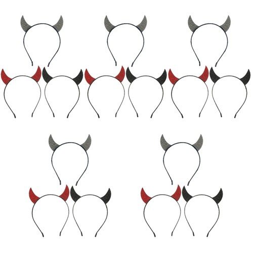 Rhinestone devil horn - rhinestone,