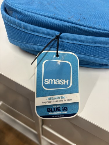 Smash insulated lunch - bag, blue