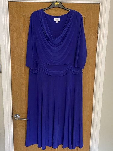 Ladies electric blue - blue, dress