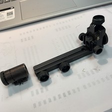 Anschutz Sight Set Diopter Shooting Sport Match W/Globe Front Sight 1 Insert VG