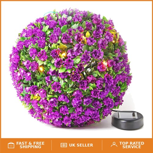 Elegant 28cm purple topiary - purple,