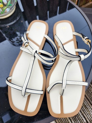 Zara strappy sandals size - zara,
