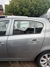 Vauxhall Corsa D Door Passengers Nearside Rear Silver Lake Z179 5 Door 2006-14