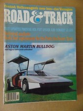 Road & Track Magazine July 1980 ASTON MARTIN BULLDOG