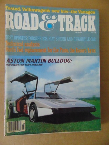 Road track magazine - &, july