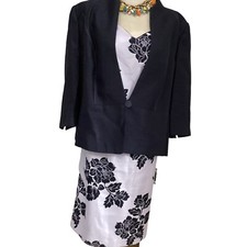 Jacques Vert Lilac Navy Wiggle