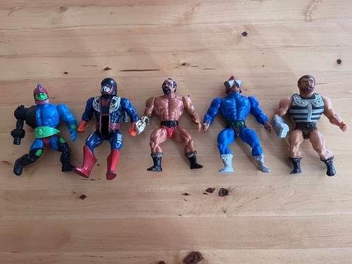 Man vintage figures - man, trap