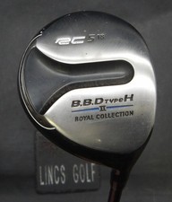 Royal Collection BBD Type H 18° 5 Wood Stiff Graphite Shaft Golf Pride Grip