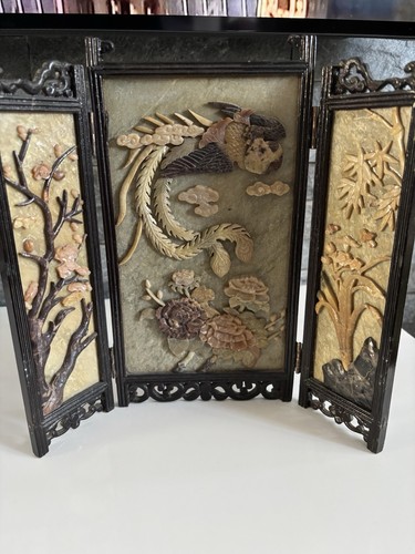Vintage chinese soapstone - vintage,