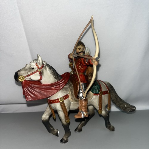 Schleich knight mounted archer - schleich,