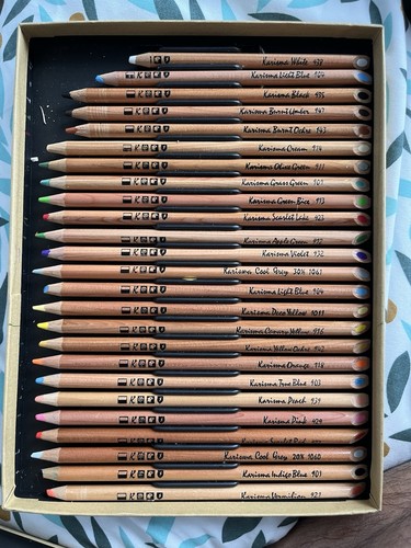 Berol karisma coloured pencils - berol,