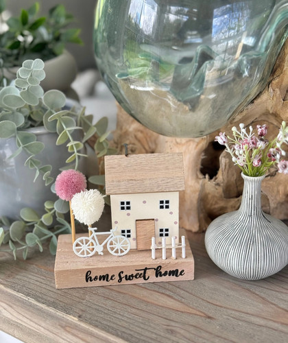 Pom tree wooden - pom, house